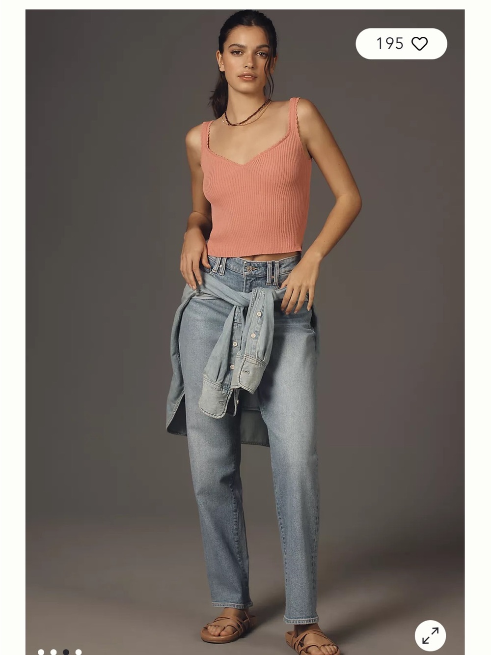 PAIGE Odile Rib Sweater Tank